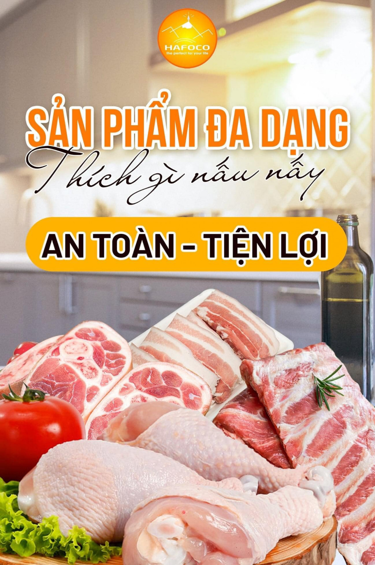 Sản phẩm đa dạng - Sạch - An toàn - Chất lượng